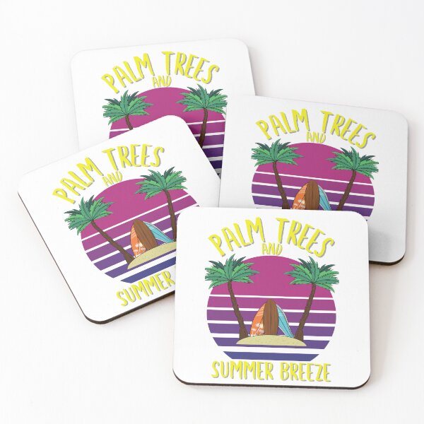 Item preview, palm trees and summer breeze vintage sunset by dsrdirect designed and sold by dsrdirect.