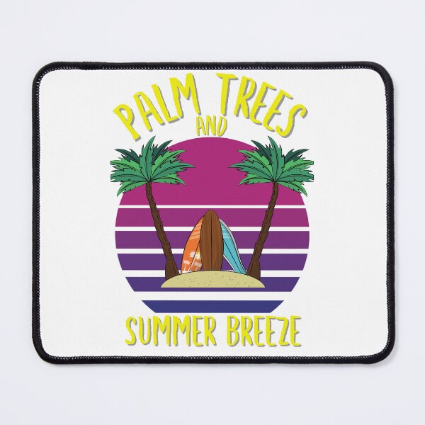 Item preview, palm trees and summer breeze vintage sunset by dsrdirect designed and sold by dsrdirect.