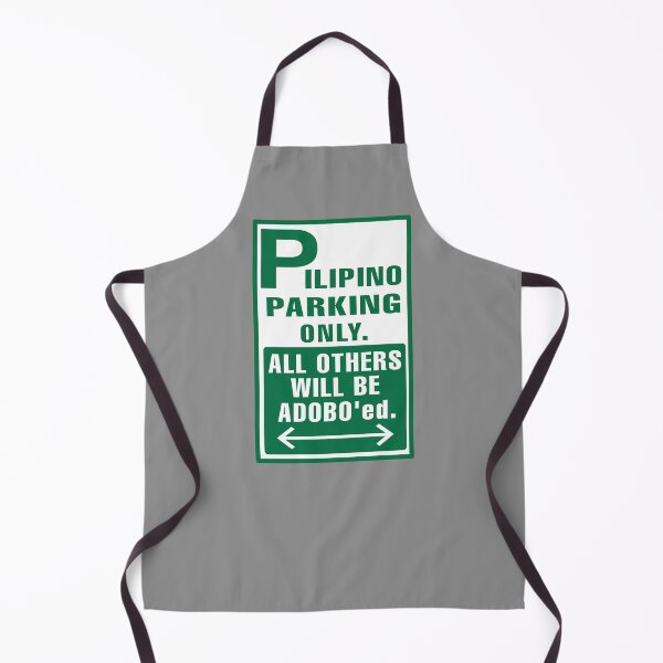 Item preview, FILIPINO PARKING ONLY ADOBO FUNNY SIGN GREEN designed and sold by aydapadi.