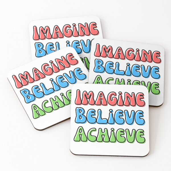 Item preview, Imagine Believe Achieve designed and sold by Spreading Smile.