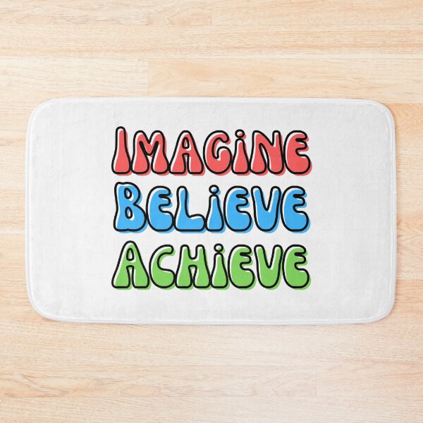 Item preview, Imagine Believe Achieve designed and sold by Spreading Smile.