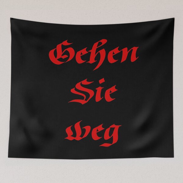 Item preview, Gehen Sie weg red v2  designed and sold by KMGraphics99.