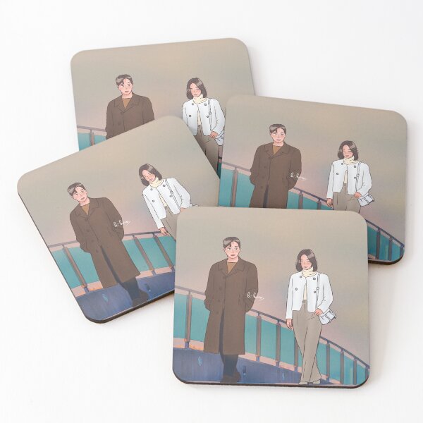 Item preview, Kim Ji-won & Son Suk-gu (My Liberation Notes) designed and sold by hibuttery.