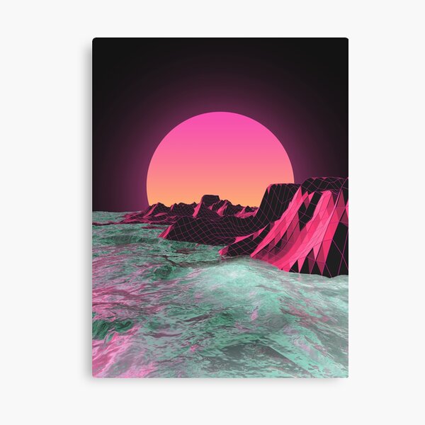 80's R I S E R Canvas Print