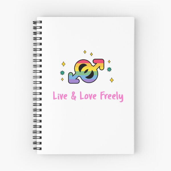 Item preview, Live & Love Freely/ Pride Allyship designed and sold by Verbiage24.
