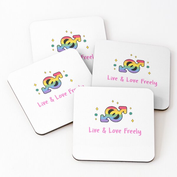 Item preview, Live & Love Freely/ Pride Allyship designed and sold by Verbiage24.