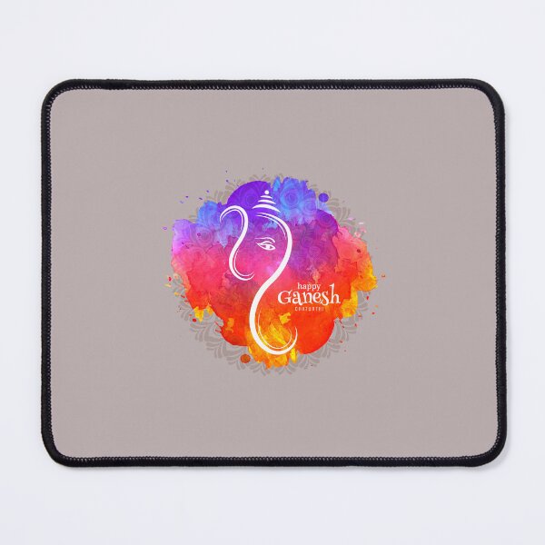 Item preview, Happy Shree Lord Ganesh Ganpati Vinayaka Hindu God designed and sold by tanabe.