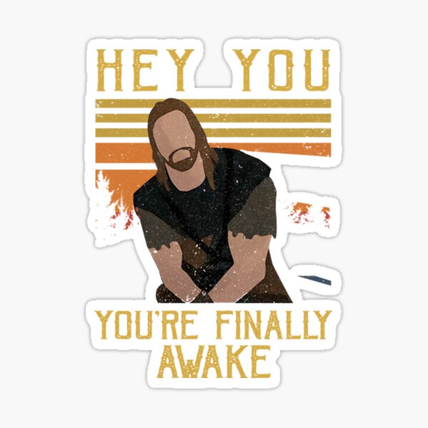 Ralof Hey You Youre Finally Awake T Shirtfunny Cool Gaming Quotes You