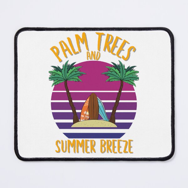 Item preview, palm trees and summer breeze vintage sunset by dsrdirect designed and sold by dsrdirect.