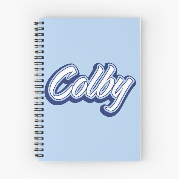 Item preview, Colby College Script designed and sold by Atomic Ducky.