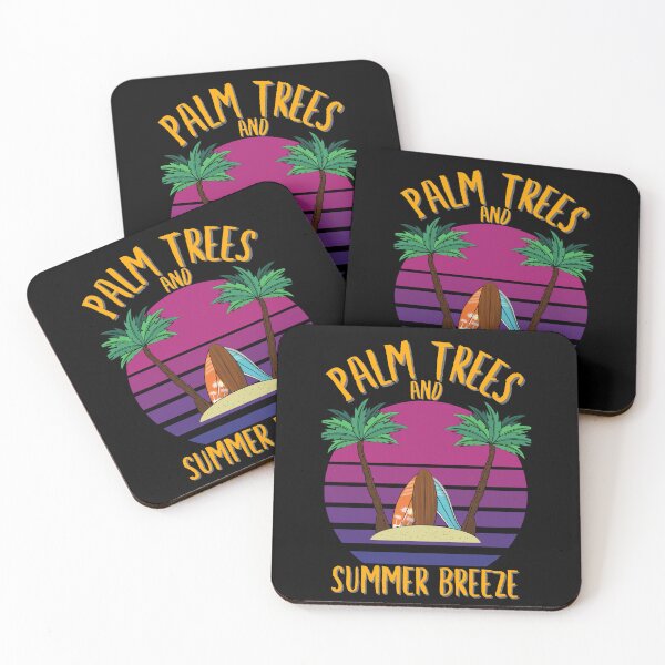 Item preview, palm trees and summer breeze vintage sunset by dsrdirect designed and sold by dsrdirect.