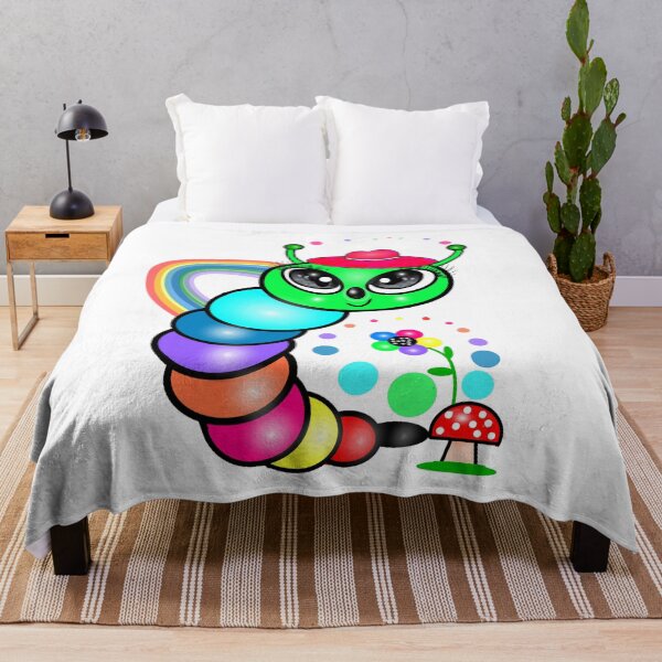 Item preview, Colorful worm designed and sold by Shirley cute art .