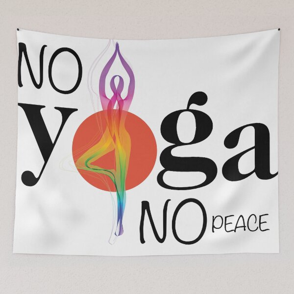 Item preview, no yoga no peace designed and sold by waleedmurad.