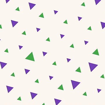 Artwork thumbnail, Triangle Pattern In Violet Green Color by risingrocket