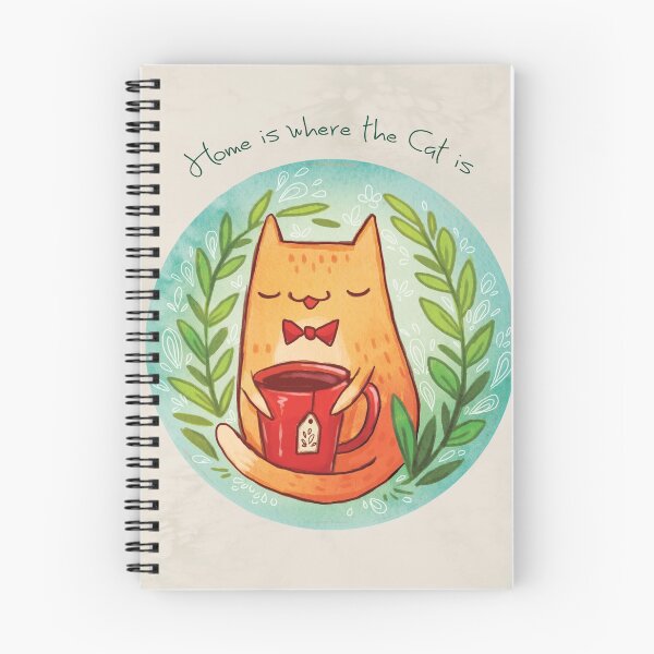 Item preview, Home is where the cat is designed and sold by michelledraws.
