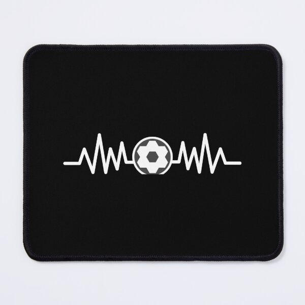 Item preview, Soccer Heartbeat Sticker designed and sold by amberk1cira.
