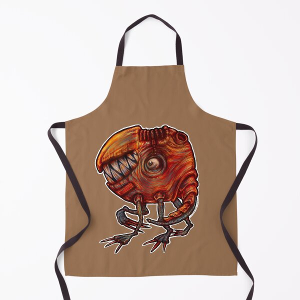 Item preview, Cute Little Red Rusty Monster Creature designed and sold by CreatureSketch.