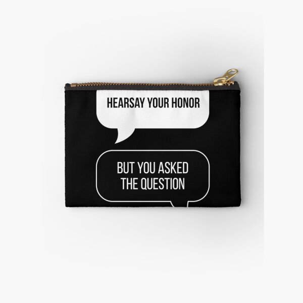 Item preview, Edición limitada - ¡Oír su señoría! Pero usted hizo la pregunta... (Black BG)| Regalo perfecto designed and sold by sheriomary.