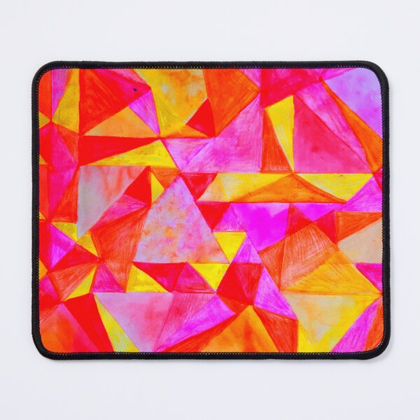 Item preview, Let's Go Crazy Triangles designed and sold by Veronika Mihalj.