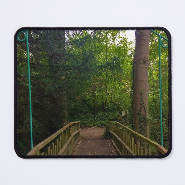 Item preview, #197 |☼| Metal Arch, With Wood Bridge Between Two Trees (Elsham Hall, Gardens & Country Park) designed and sold by Naean H.F. (Nez Man).