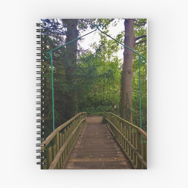 Item preview, #197 |☼| Metal Arch, With Wood Bridge Between Two Trees (Elsham Hall, Gardens & Country Park) designed and sold by Naean H.F. (Nez Man).