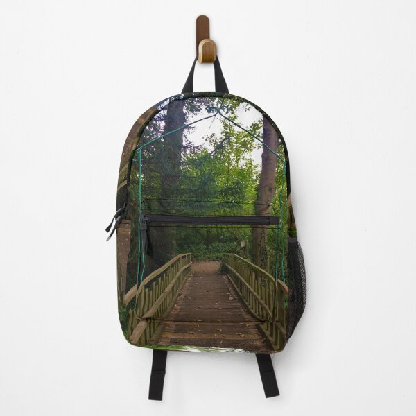 Item preview, #197 |☼| Metal Arch, With Wood Bridge Between Two Trees (Elsham Hall, Gardens & Country Park) designed and sold by Naean H.F. (Nez Man).