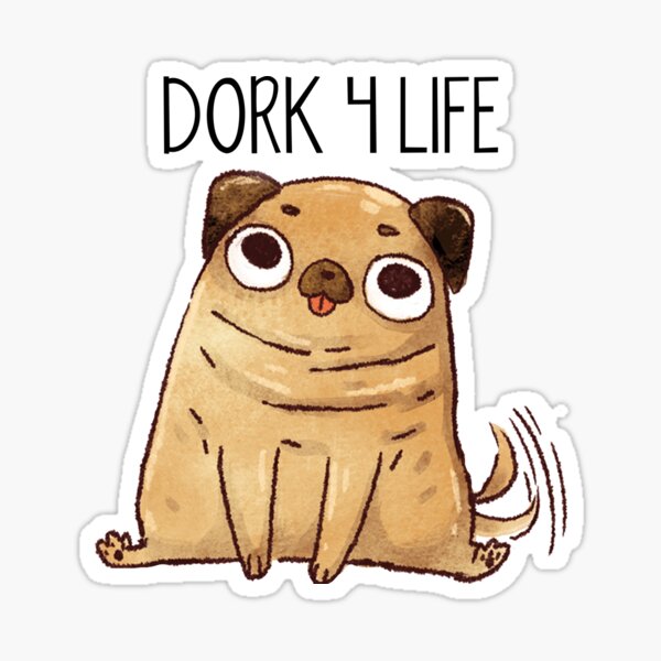 Artikel-Vorschau von Mops: Dork 4 Leben, designt und verkauft von michelledraws.