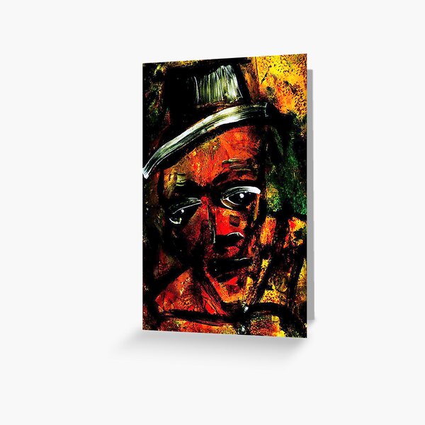 Tom Waits,,While Leaning on a Parking Meter Greeting Card