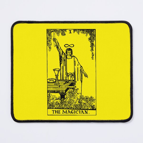 Item preview, The Magician Tarot Card designed and sold by Happy Puppy Print On Demand.
