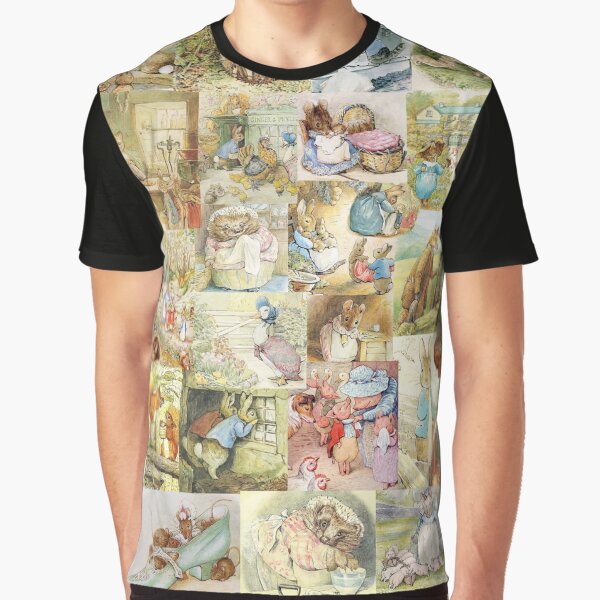 Item preview, Beatrix Potter Collage  designed and sold by BrambleBox.