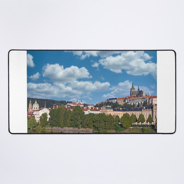 Item preview, Prague Castle Vltava riverside cityscape Czech republic designed and sold by goceris.