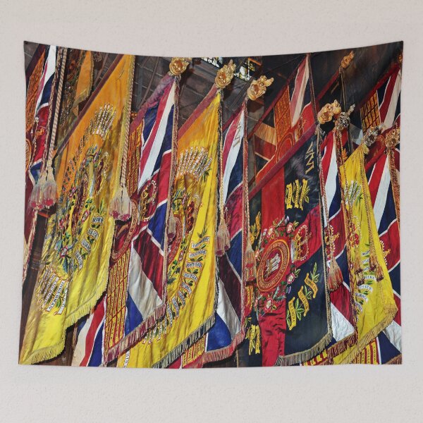 Item preview, FLAGS OF THE STAFFORDSHIRE REGIMENT, LICHFIELD CATHEDRAL, ENGLAND designed and sold by Neil Finnemore.