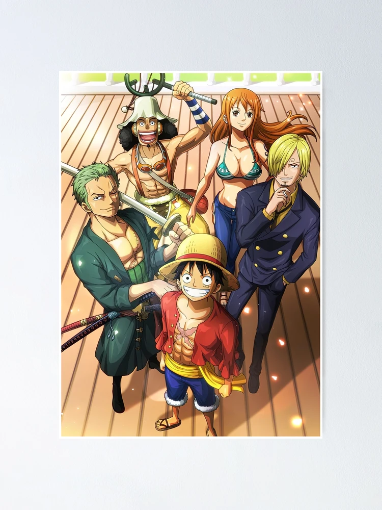 StrawHats One Piece' Poster by OnePieceTreasure, Displate