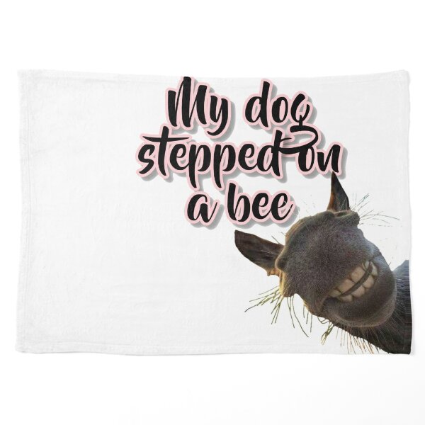 My dog stepped on a bee Postcard for Sale by LukjanovArt