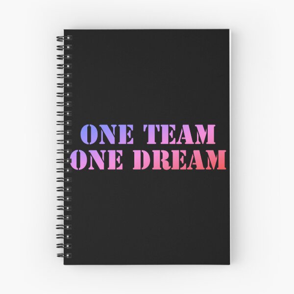 Item preview, One Team One Dream Sticker designed and sold by ximenagene.