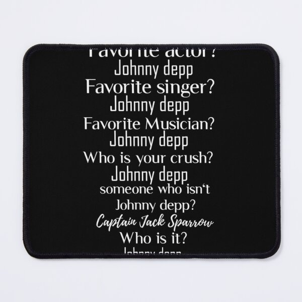 Item preview, Limited Edition - Favorite actor? Johnny depp | Perfect Gift designed and sold by sheriomary.