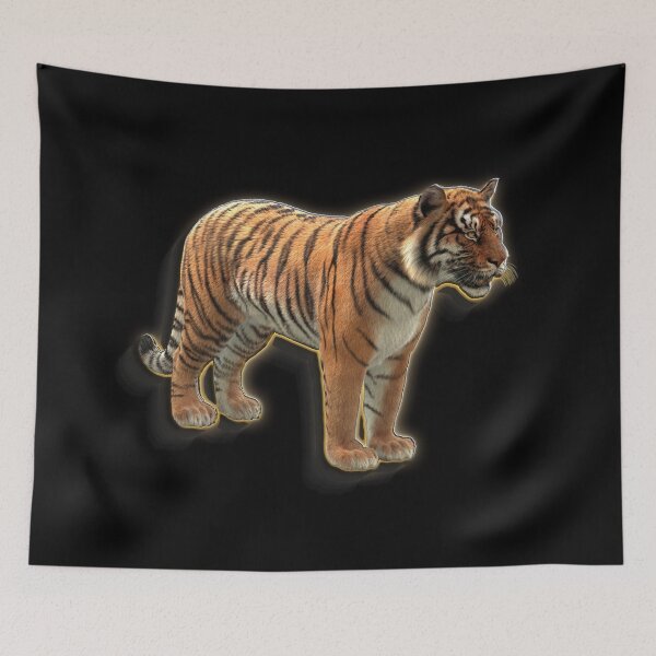Item preview, Tiger 3d art t-shirt | tiger 3d design t-shirt  designed and sold by KARTICK DUTTA.