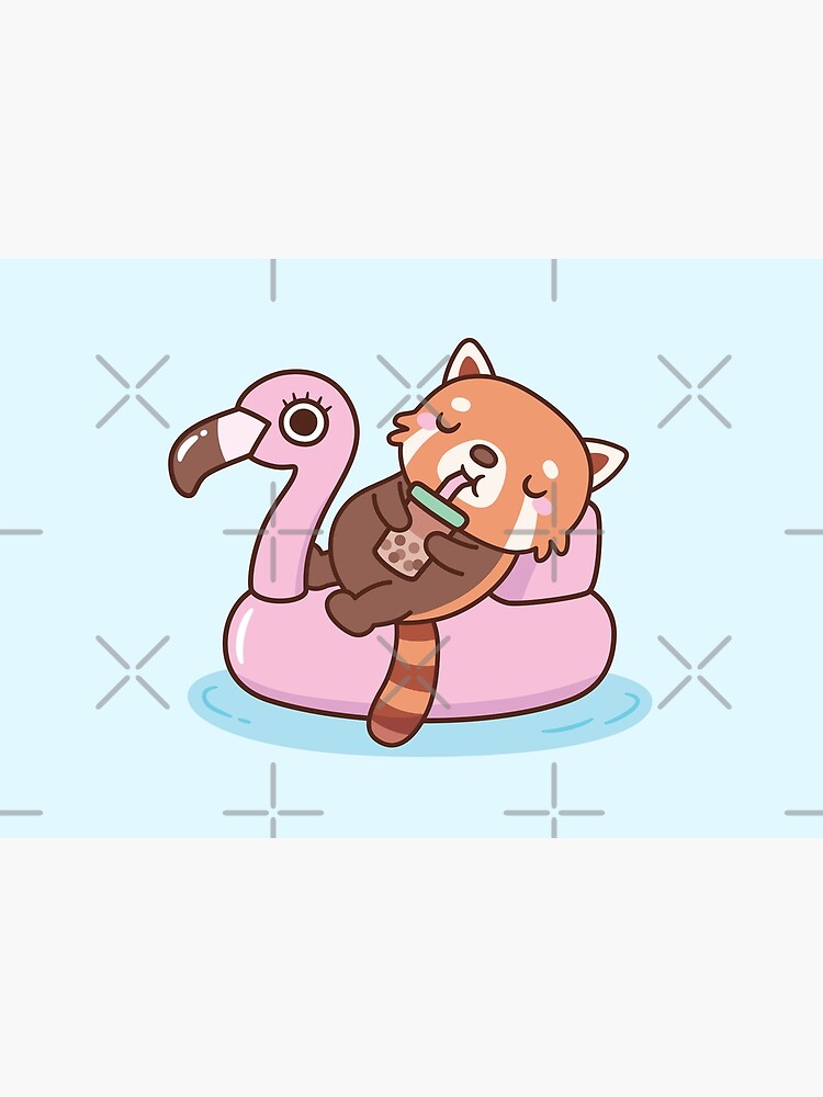 Red cheap panda pusheen