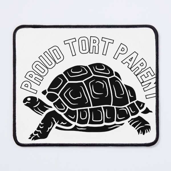 Item preview, Proud Sulcata Tortoise Parent Cartoon Print designed and sold by TeamManja.