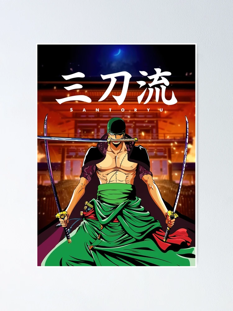 Zoro- One Piece Anime – Posterwa