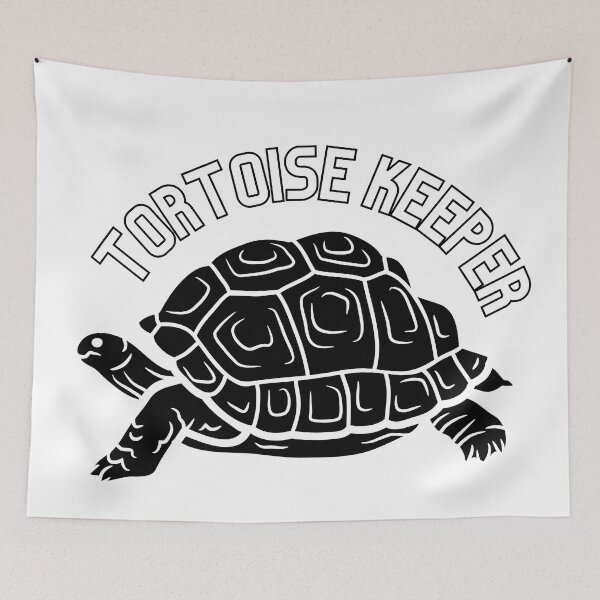Item preview, Proud Sulcata Tortoise Keeper Cartoon Print designed and sold by TeamManja.