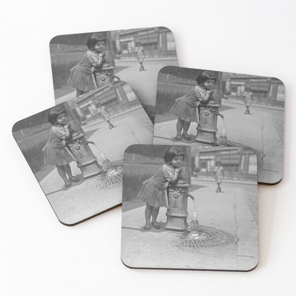 Item preview, A little girl and a standpipe - Paris, France designed and sold by rubenakopyan.