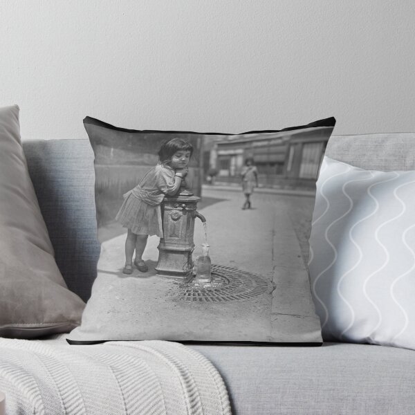 Item preview, A little girl and a standpipe -  Paris, France designed and sold by rubenakopyan.