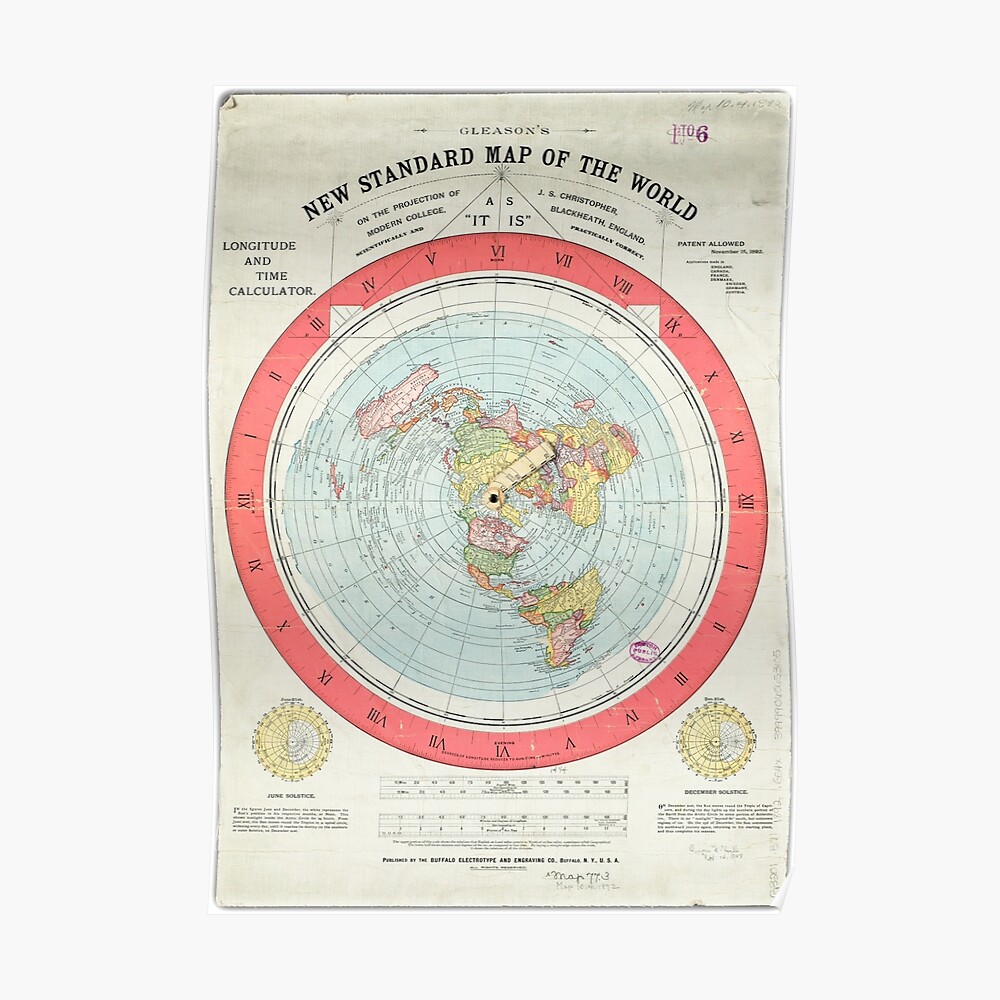 Gleason Flat Earth Map Pdf