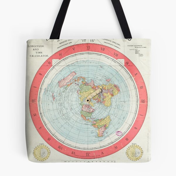 Item preview, Flat Earth - Gleason's Map designed and sold by flatearthtalk.