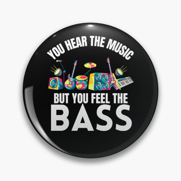 Item preview, You Hear The Music But You Feel The Bass As A Bass Player For Bass Lovers designed and sold by Funwithmusic.