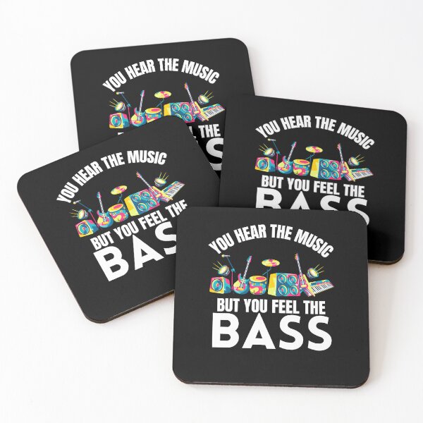 Item preview, You Hear The Music But You Feel The Bass As A Bass Player For Bass Lovers designed and sold by Funwithmusic.