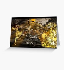 kate Bush - Never For Ever Greeting Card