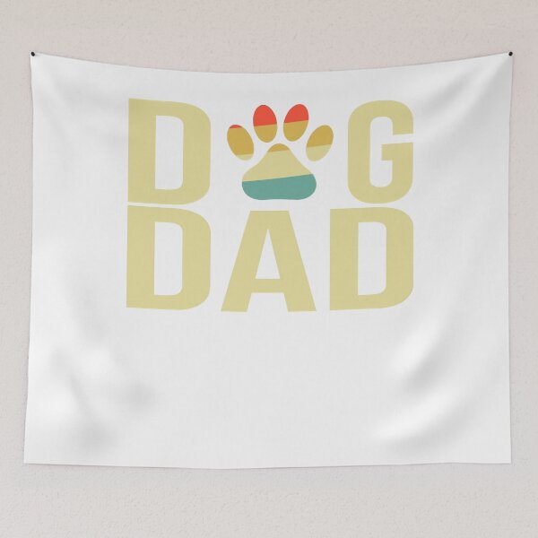 Item preview, Vintage Best Dog Dad Ever Paw  designed and sold by clarksvkyoakumw.