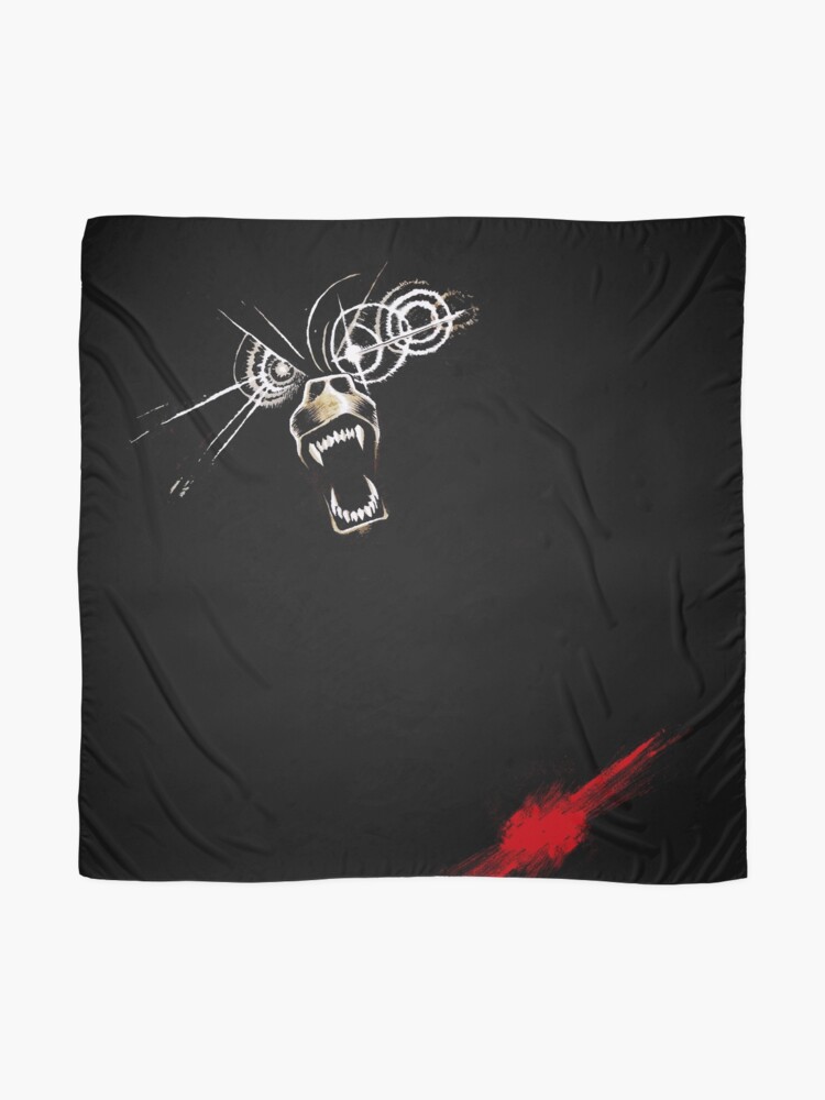 Alternate view of My Other Shirt is a Demon Bear Scarf